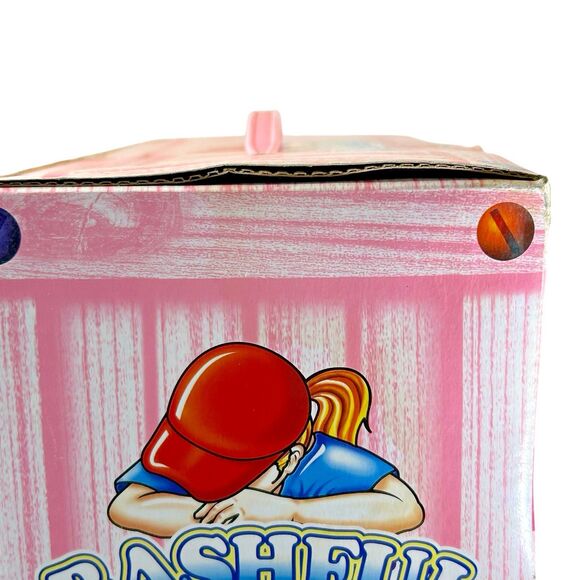 Cititoy Bashful‎ Kids Doll Brown Hair Girl Cap Floral Overalls 15" Vintage 2000 - Picture 13 of 16